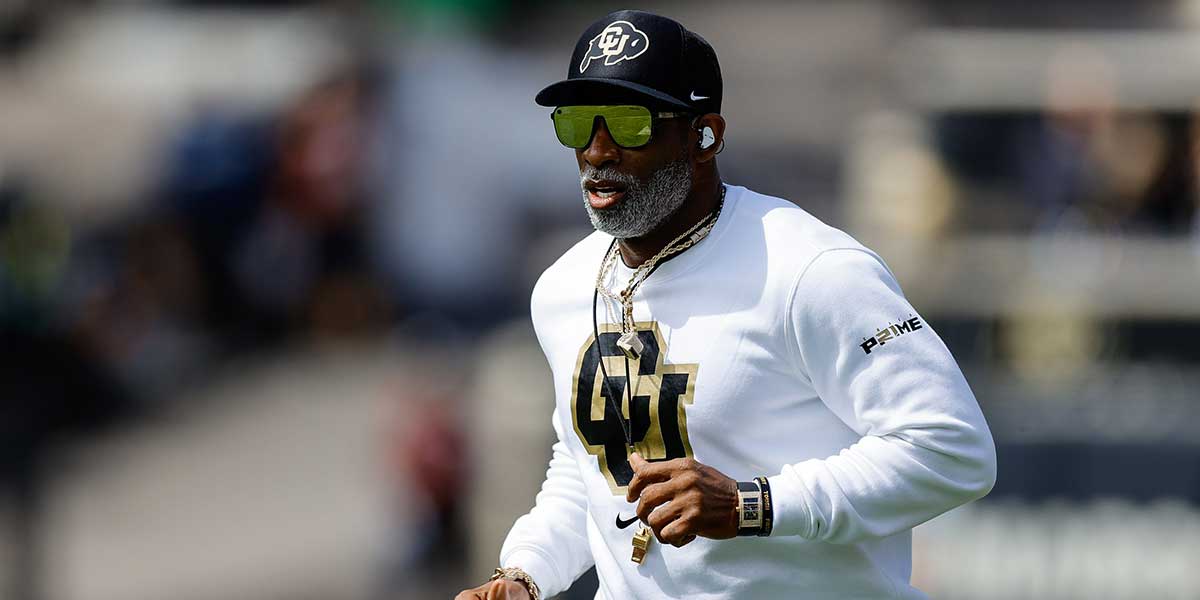 Colorado Buffaloes head coach Deion Sanders during the spring game at Folsom Field. Mandatory Credit: Isaiah J. Downing-Imagn Images
