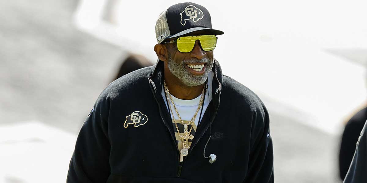 Colorado Buffaloes head coach Deion Sanders during the spring game at Folsom Field. Mandatory Credit: Isaiah J. Downing-Imagn Images