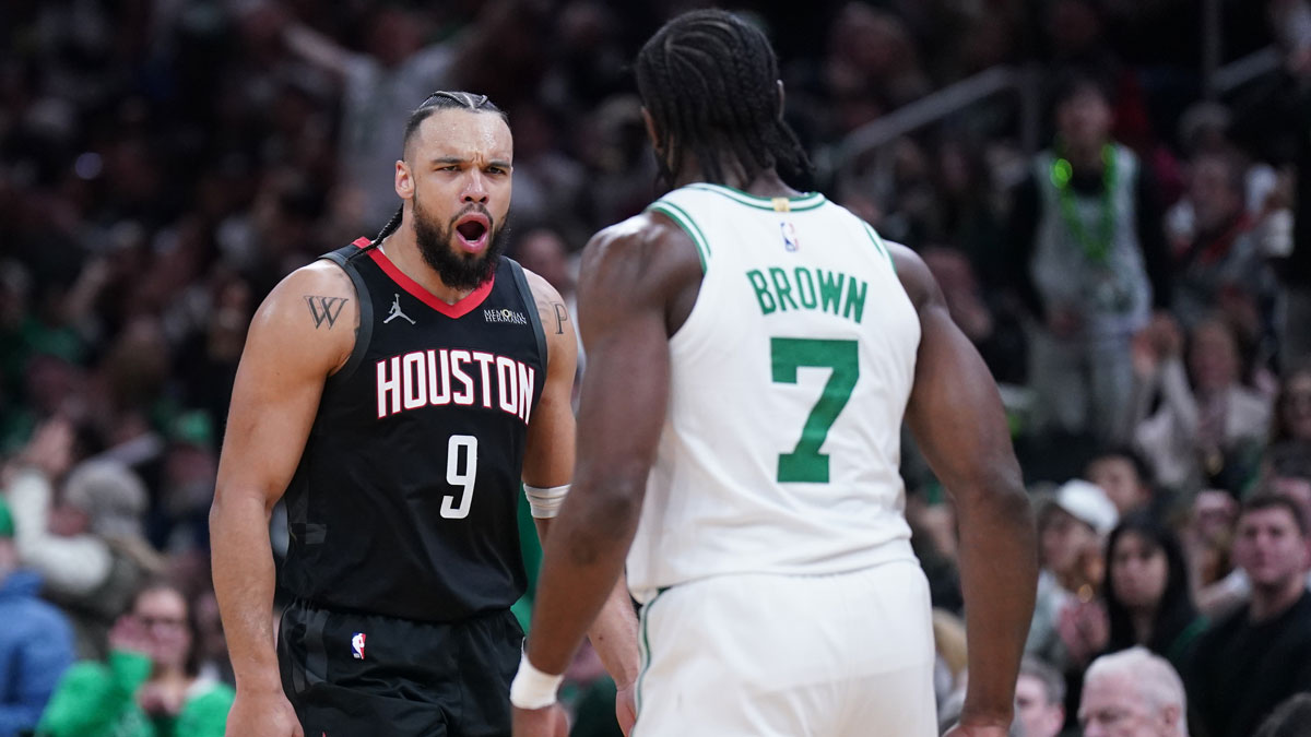 Celtics’ Jaylen Brown calls out Dillon Brooks’ trash-talking ‘gimmick’