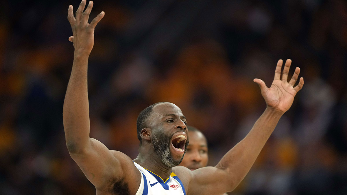 Warriors’ Draymond Green slapped with flagrant 1 foul after kick in Tari Eason’s head