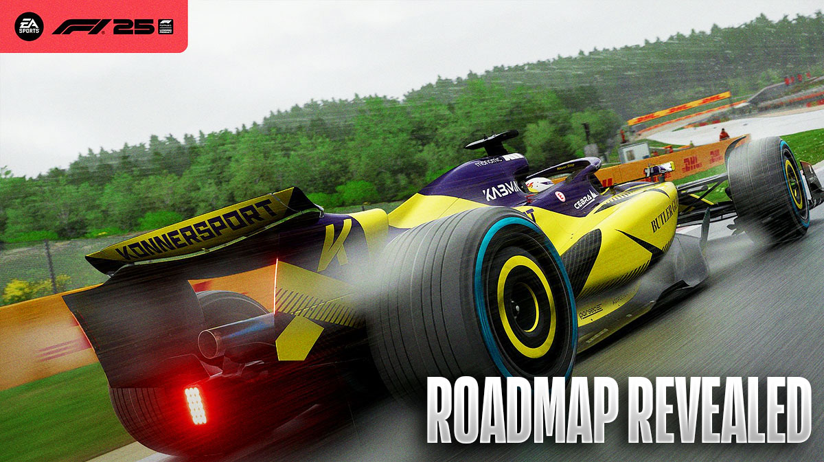 EA Sports Reveals F1 25 Roadmap