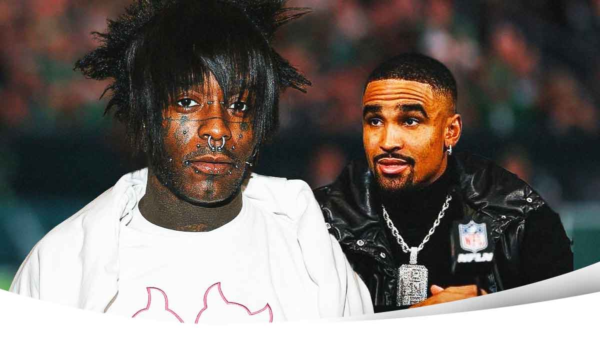 Eagles’ Jalen Hurts gets flexed on by Lil Uzi Vert, ‘my diamonds better lil big bro’