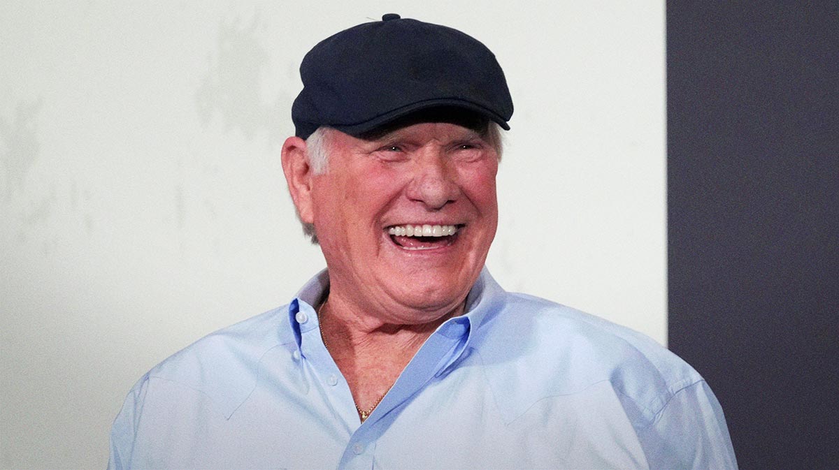 Terry Bradshaw at Fox Sports media day at Ernest N. Morial Convention Center.