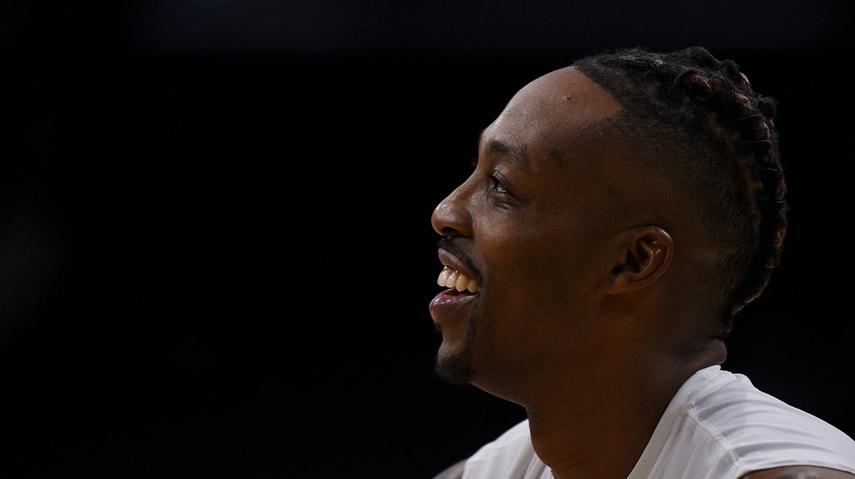 Magic Hall of Fame center Dwight Howard