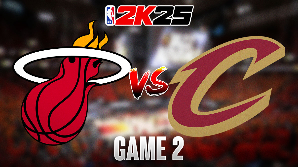 Heat vs. Cavaliers Game 2 Results According to NBA 2K25
