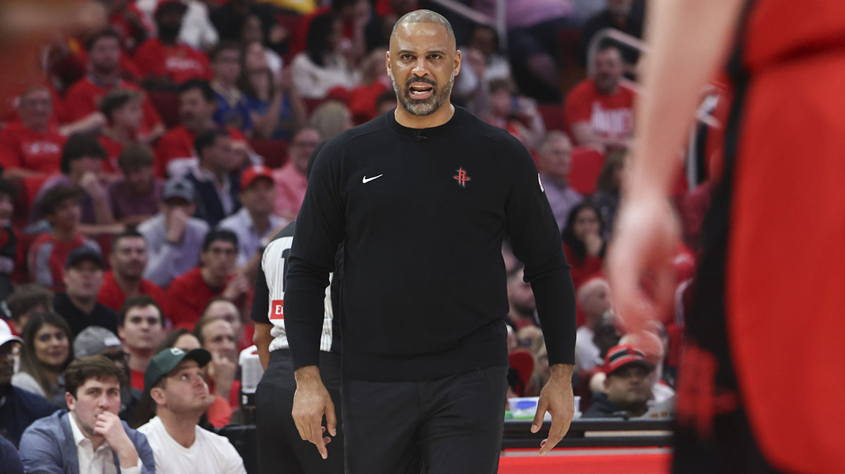 Rockets’ Ime Udoka takes jab at Warriors for ‘chippy’ antics in Game 2 blowout