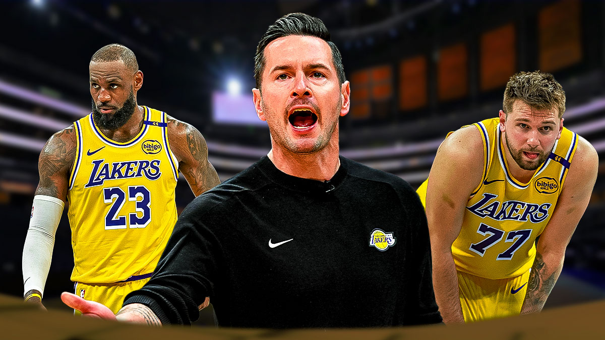 JJ Redick, Luka Doncic, LeBron James, Los Angeles Lakers, Minnesota Timberwolves