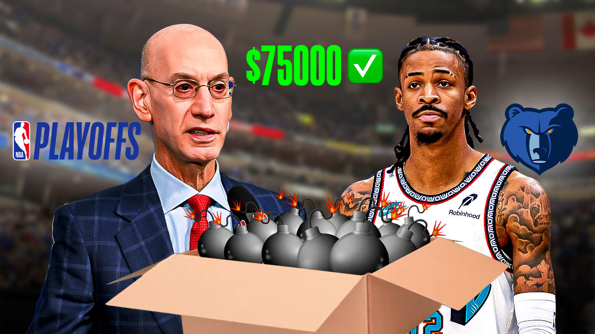 Grizzlies star Ja Morant facing off against NBA Commissioner Adam Silver