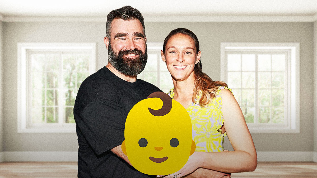 Jason Kelce Kylie Kelce