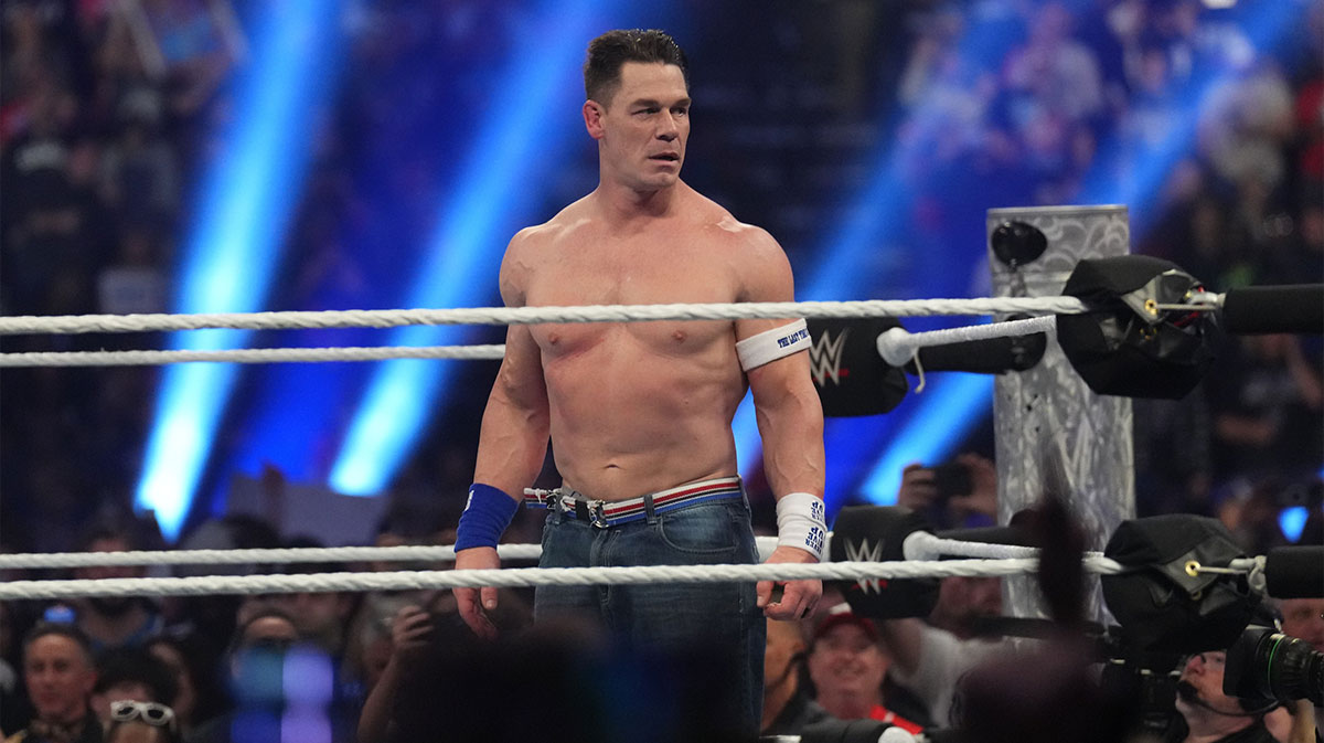 WWE star John Cena, who is competing for his 17th world championship during the WrestleMania 41 Night 2 match card, at the Royal Rumble.