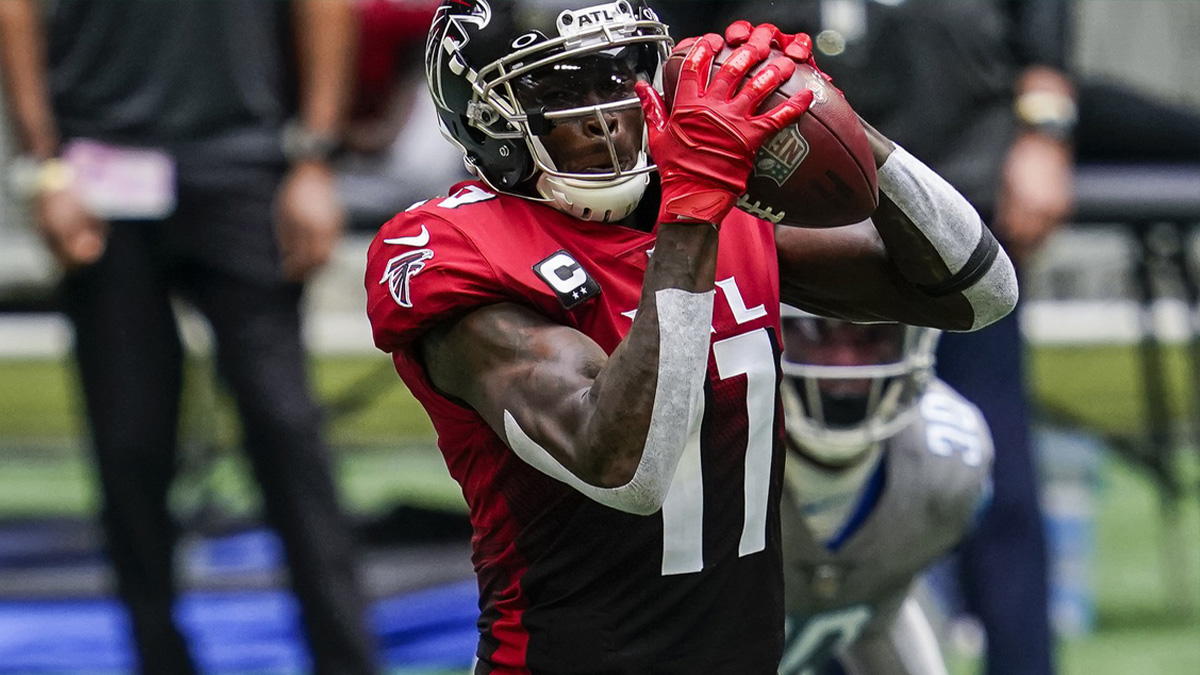 Ex-Falcons receiver Julio Jones retires after HOF career