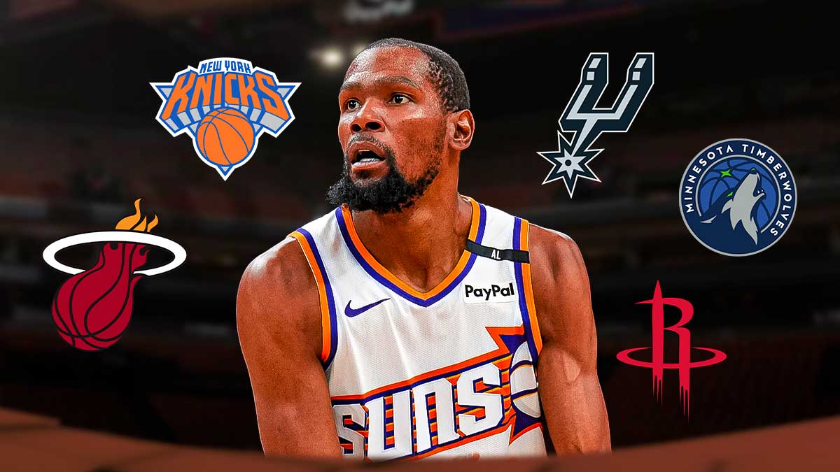 NBA rumors: Knicks, Spurs among 5 teams Kevin Durant has 'mutual' trade interest with