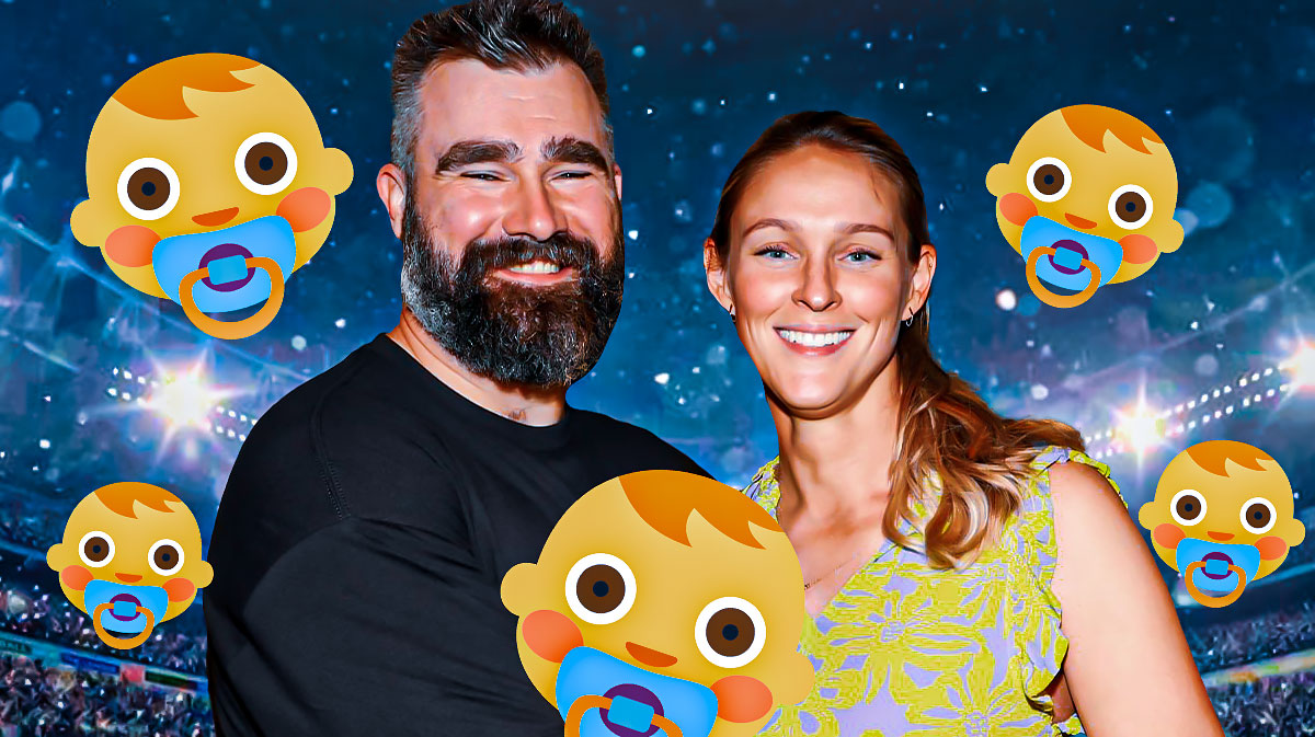 Jason Kelce Kylie Kelce
