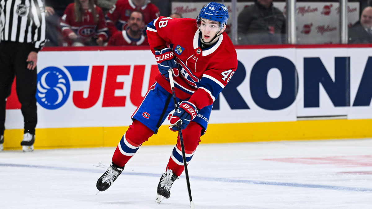 Canadiens’ Lane Hutson ties historic franchise record in win vs. Hurricanes