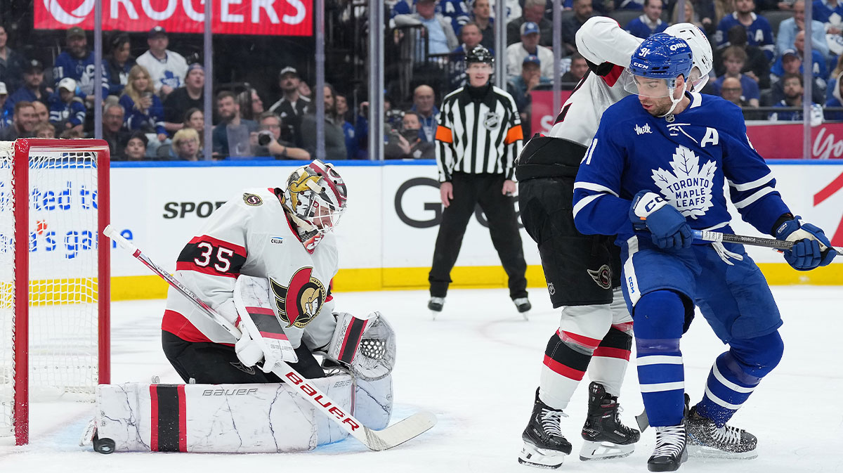 Linus Ullmark forces Game 6 vs. Maple Leafs with first-career playoff shutout