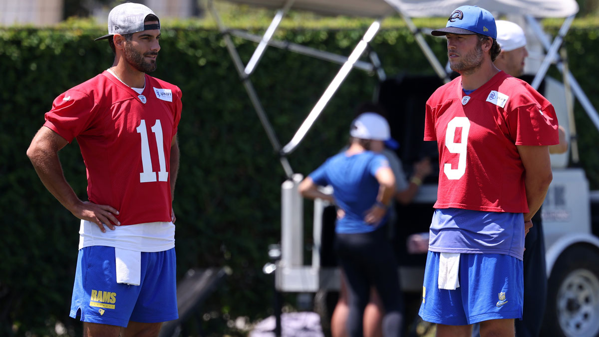 Rams’ Jimmy Garoppolo ‘secret’ hiding behind Matthew Stafford drama