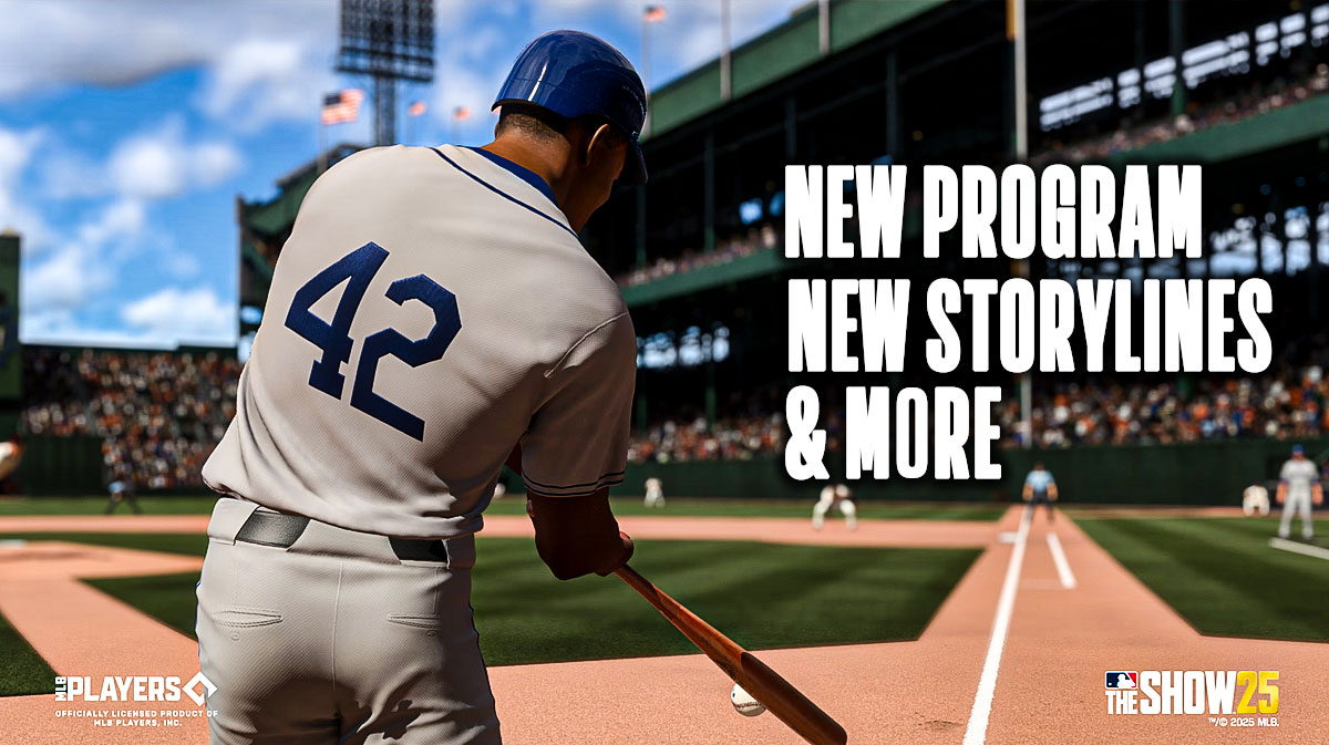 MLB The Show 25 adds Jackie Robinson Day Program & More