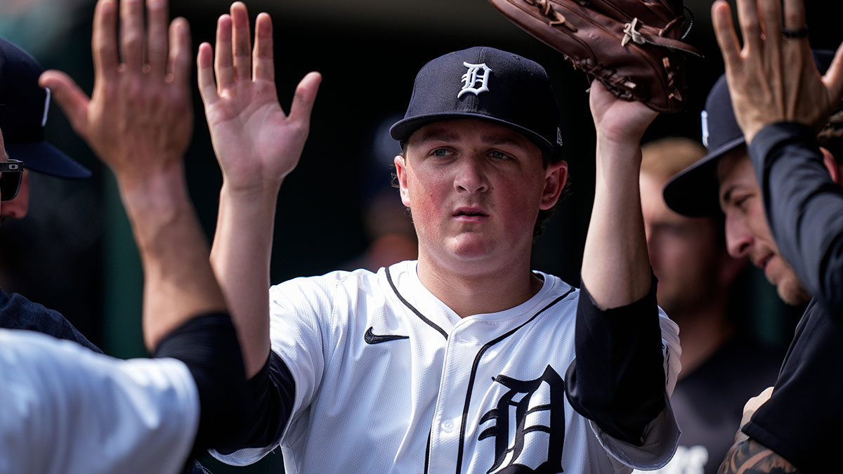 Padres’ Manny Machado tips cap to Tigers’ Reese Olson after shutout loss