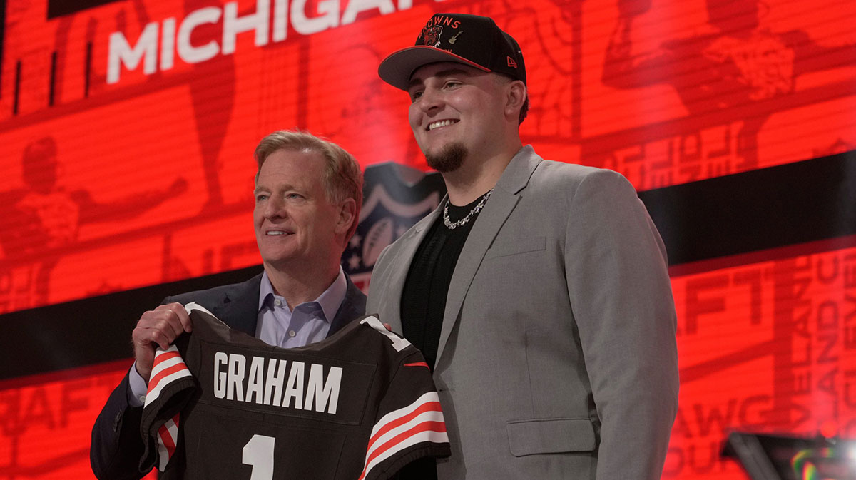 Browns’ Mason Graham sounds off on playing with Myles Garrett