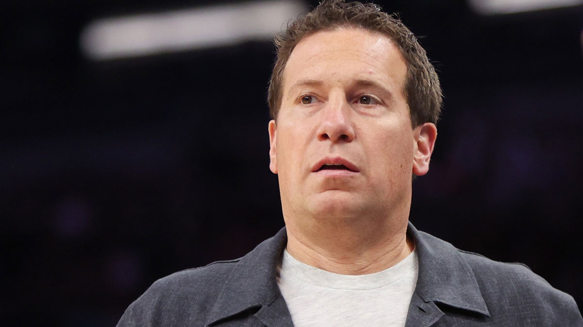 Phoenix Suns owner Mat Ishbia watches a game against the New Orleans Pelicans in the second quarter at Footprint Center.
