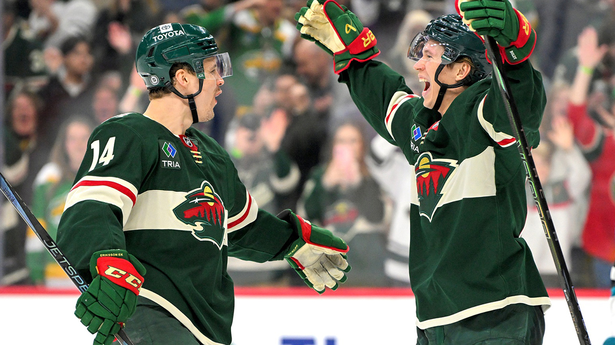 Wild’s Joel Eriksson Ek pulls off rare feat in 1st game back from injury
