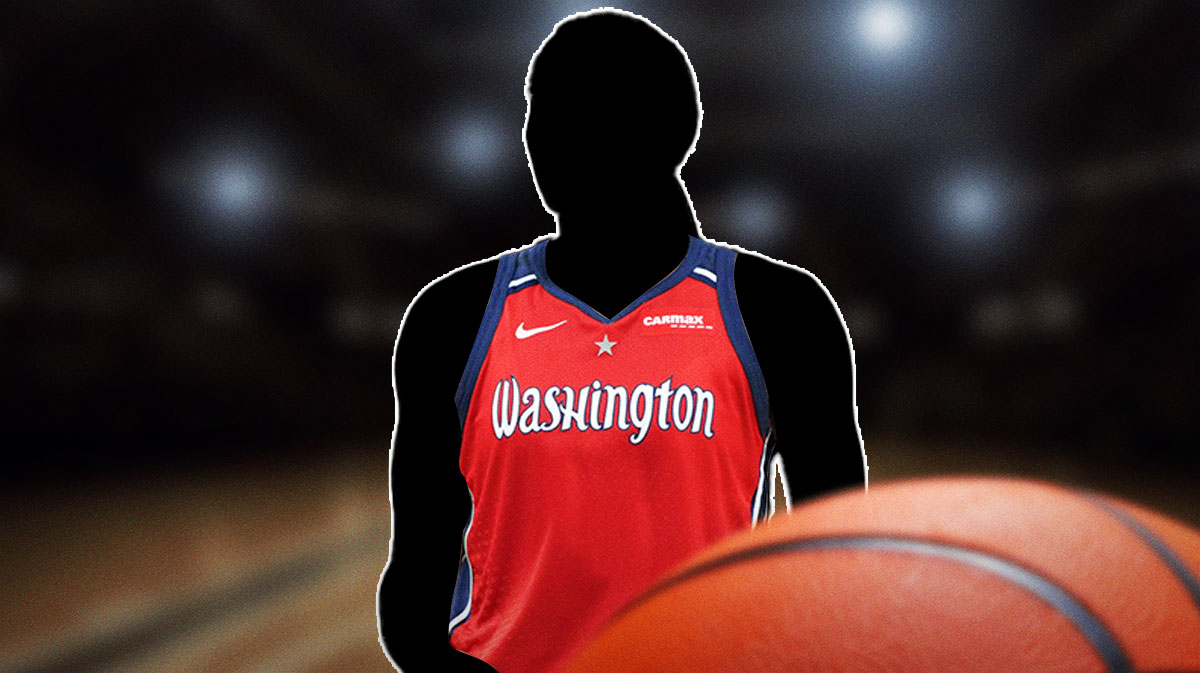 Silhouette in Mystics jersey