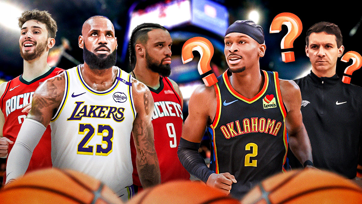 NBA power rankings with Thunder, Lakers, Rockets