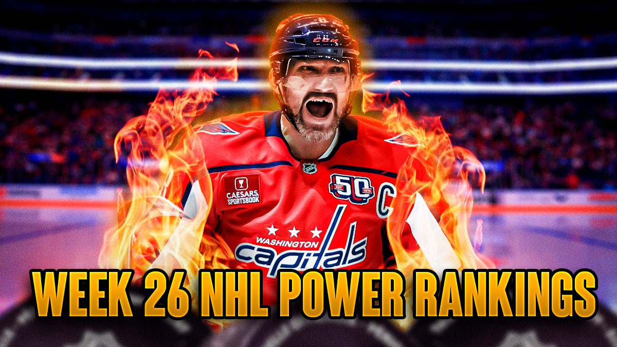 NHL Power Rankings, Week 26: Alex Ovechkin is the world’s greatest goal scorer