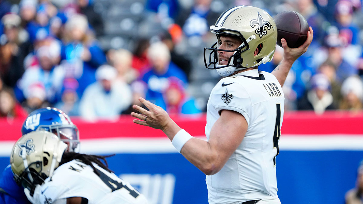 Saints GM shoots down Derek Carr injury question ahead of 2025 NFL Draft