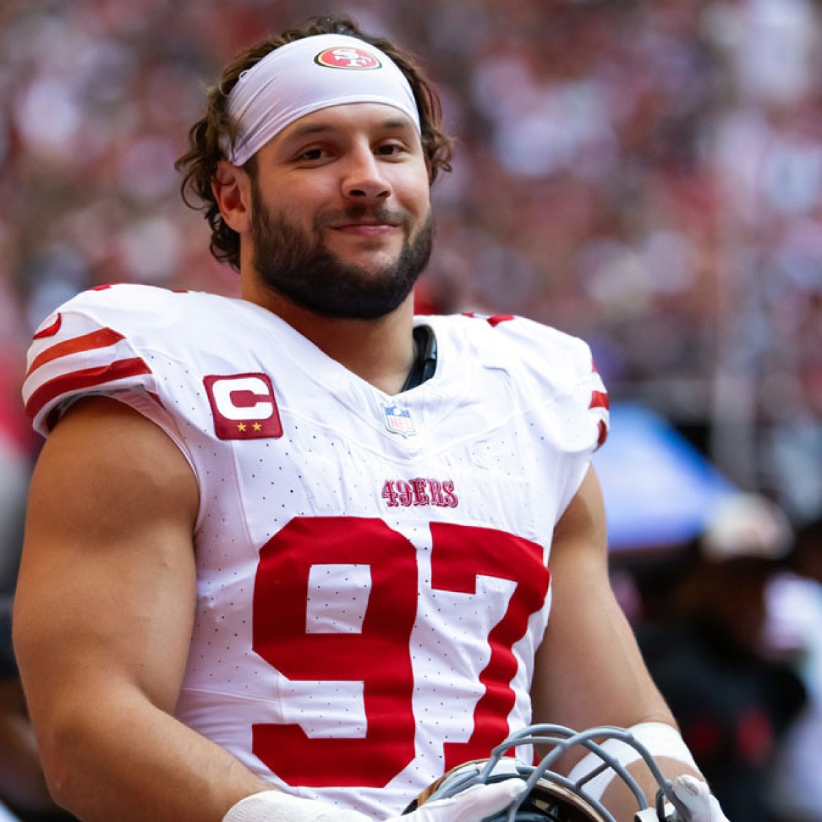 49ers news: Nick Bosa heaps rare praise on first-round rookie