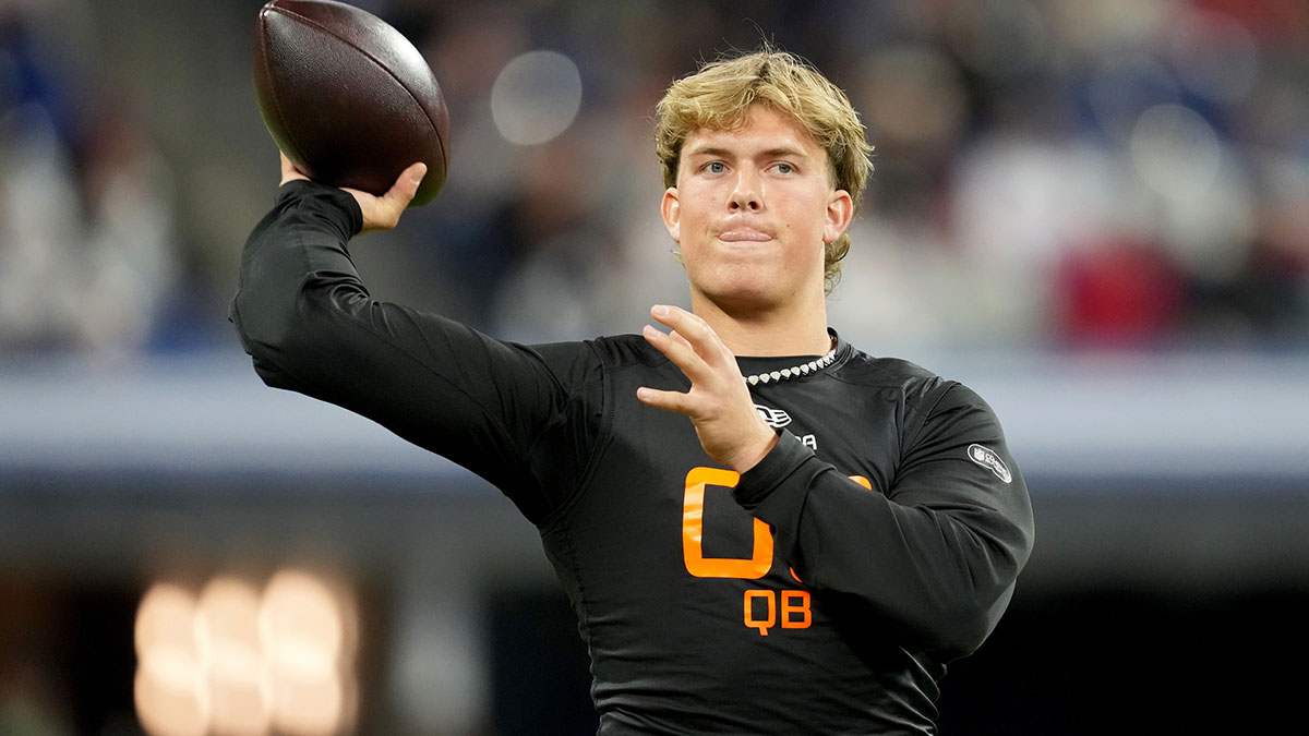 Giants trade up with Texans to take Jaxson Dart over Shedeur Sanders
