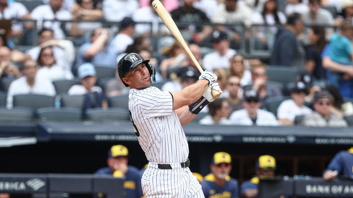 New York Yankees first baseman Paul Goldschmidt (48) at Yankee Stadium.
