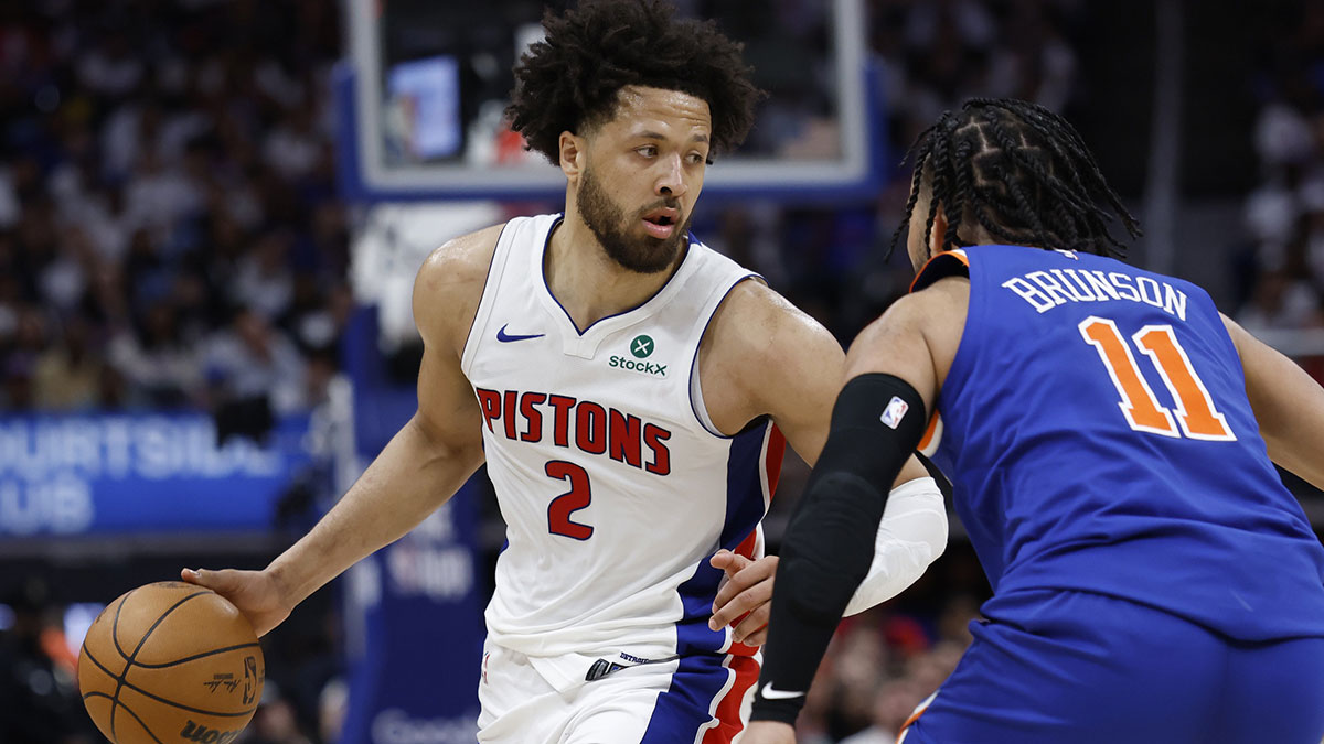 Knicks guard Jalen Brunson’s dad trash talks Cade Cunningham during heated moment