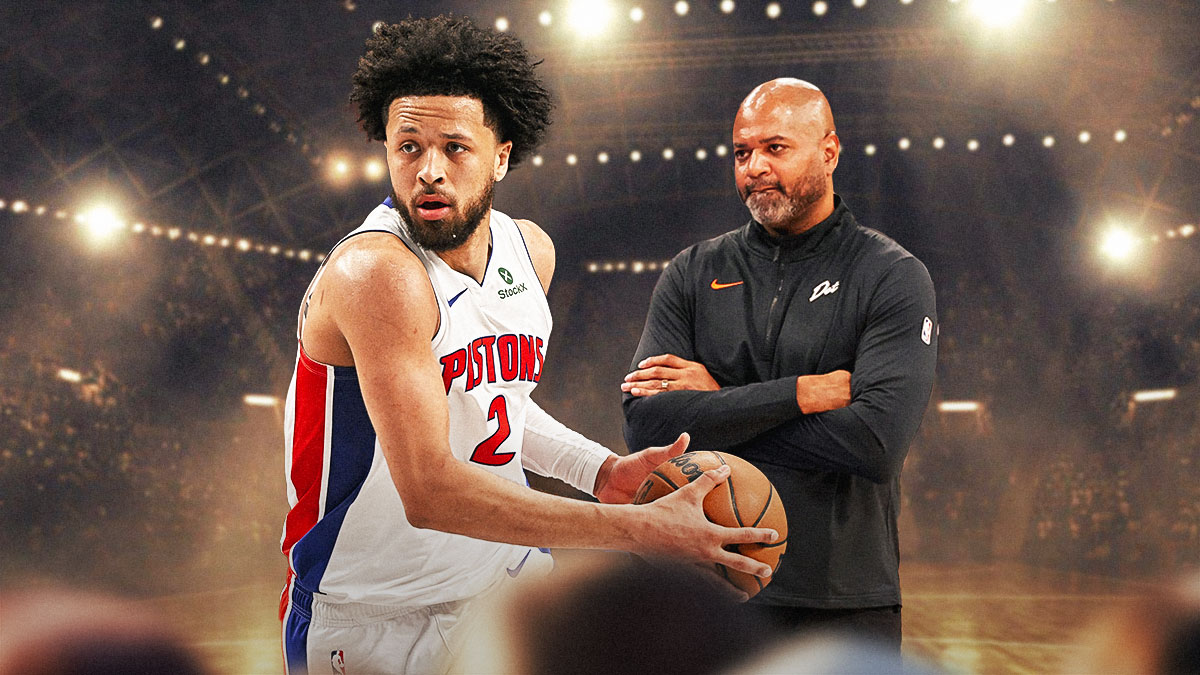 Cade Cunningham, JB Bickerstaff at LCA