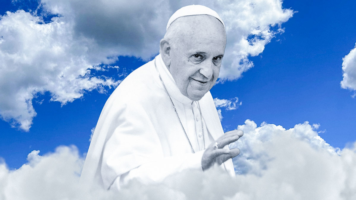Pope Francis, who the Vatican announced died on Monday, April 21, 2025, a day after Easter Sunday.