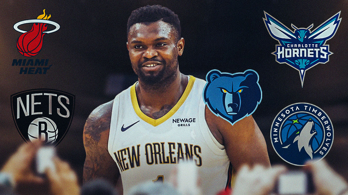Ranking 5 best Zion Williamson trade destinations if Pelicans blow it up