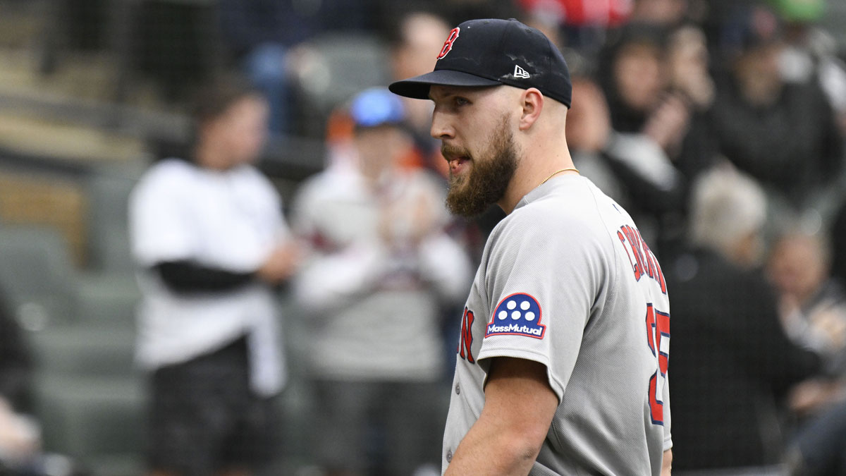 Garrett Crochet reacts to near no-hitter for Red Sox in revenge outing vs. White Sox