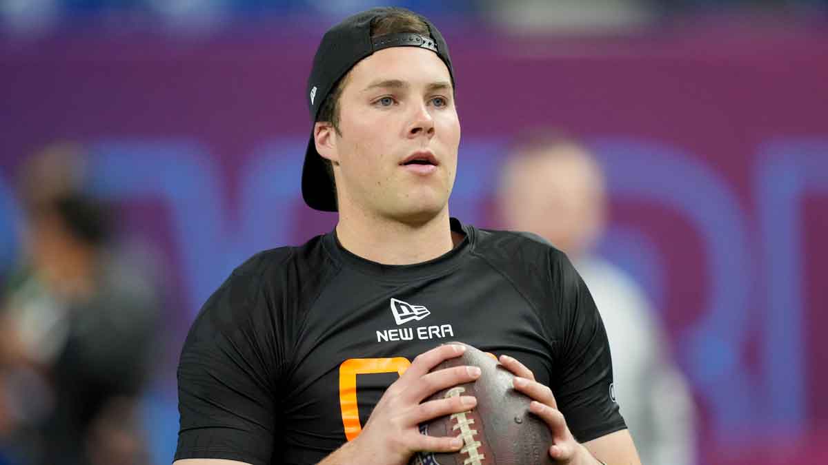 Notre Dame football’s Riley Leonard named ‘QB Sleeper’ to watch in 2025 NFL Draft