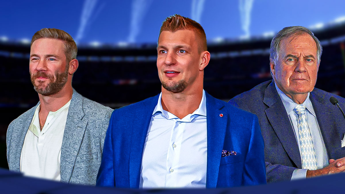 Rob Gronkowski Julian Edelman Bill Belichick