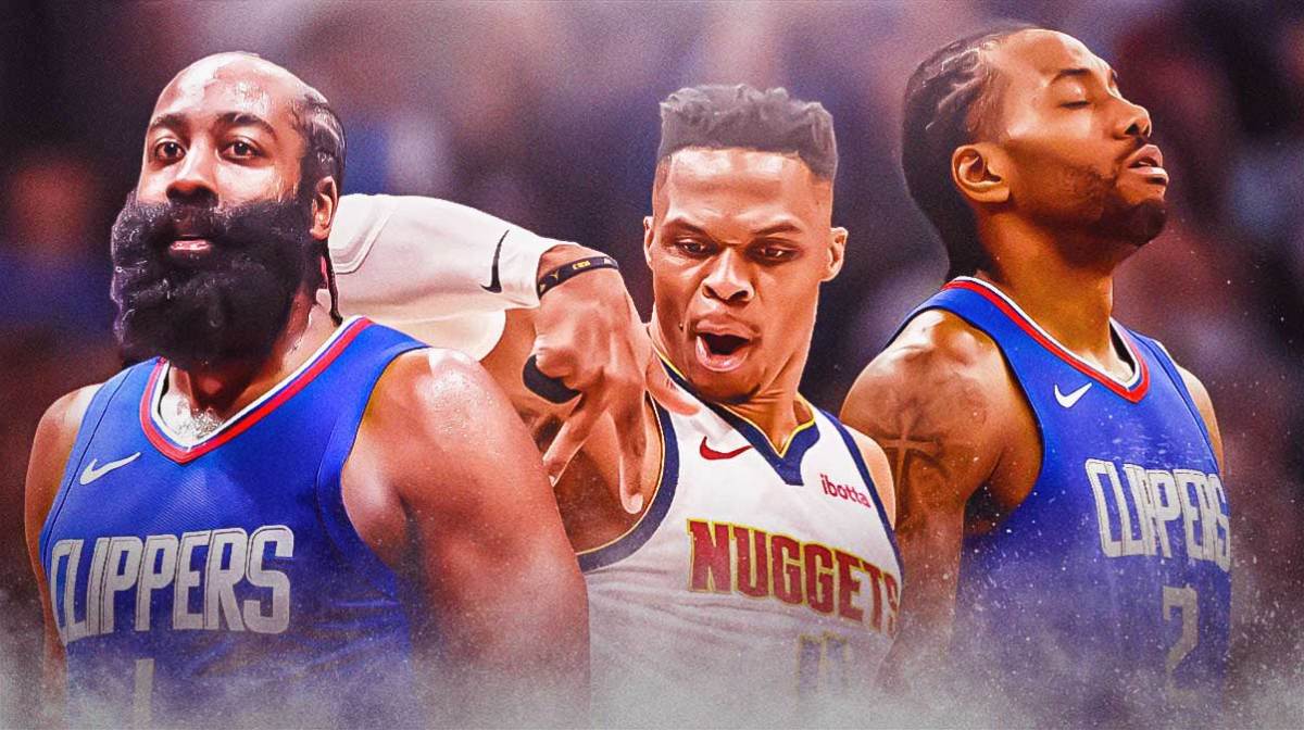 Russell Westbrook, Denver Nuggets, Los Angeles Clippers, James harden, Kawhi Leonard