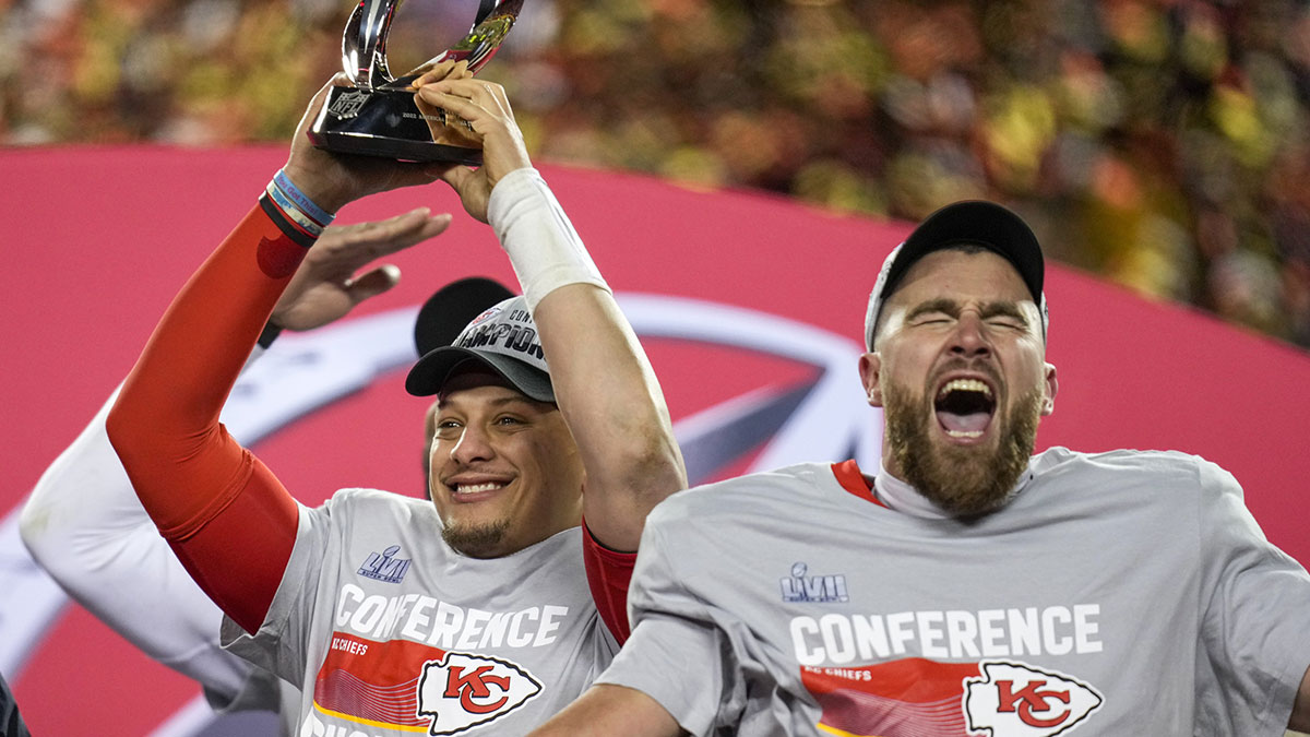Travis Kelce Patrick Mahomes