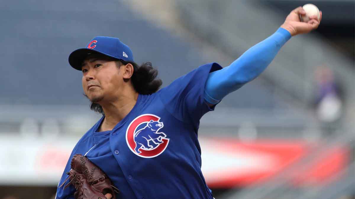 Chicago Cubs starting pitcher Shota Imanaga (18) delivers a pitch against the Pittsburgh Pirates during the first inning at PNC Park.
