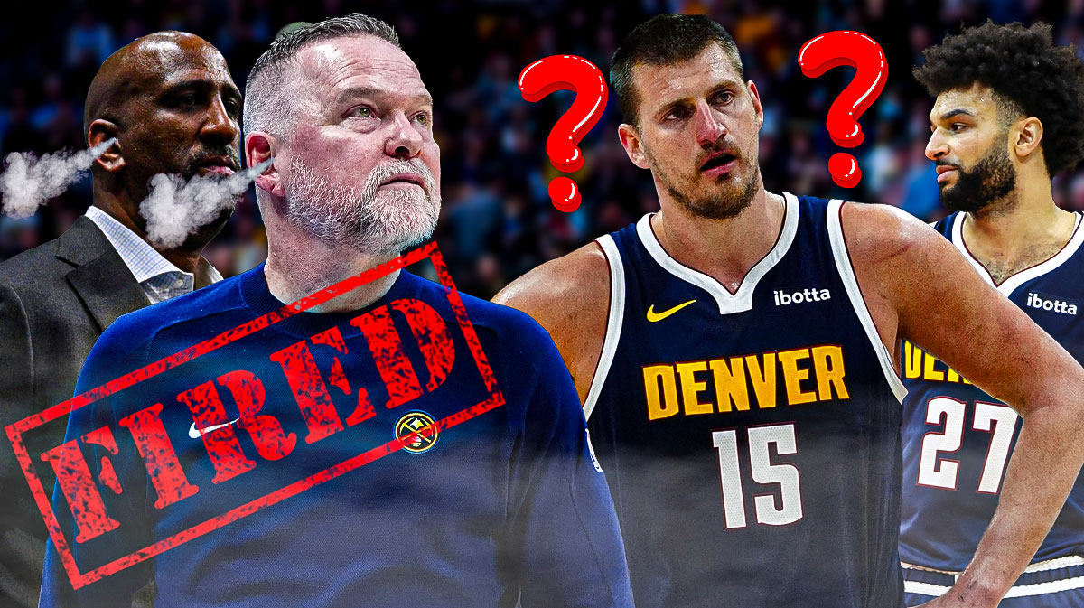 Nuggets' Michael Malone and Calvin Booth fired next to Nikola Jokic and Jamal Murray