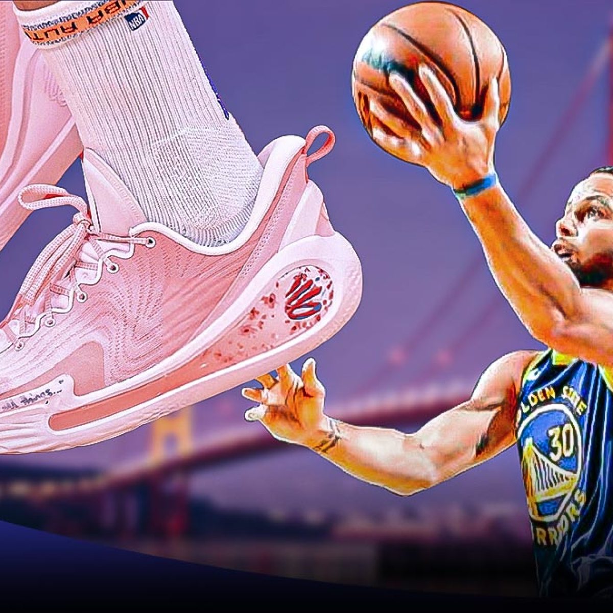 Stephen Curry wears new UA Curry 12 