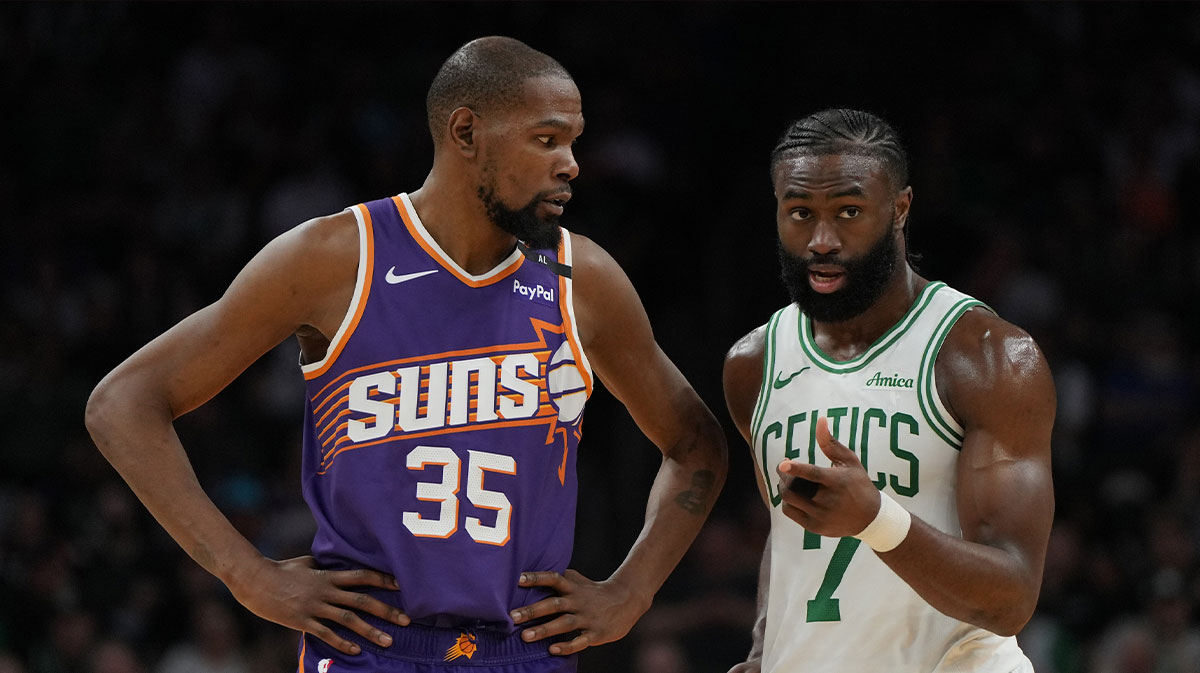 Suns’ Kevin Durant adds fuel to trade buzz with reply to reporter