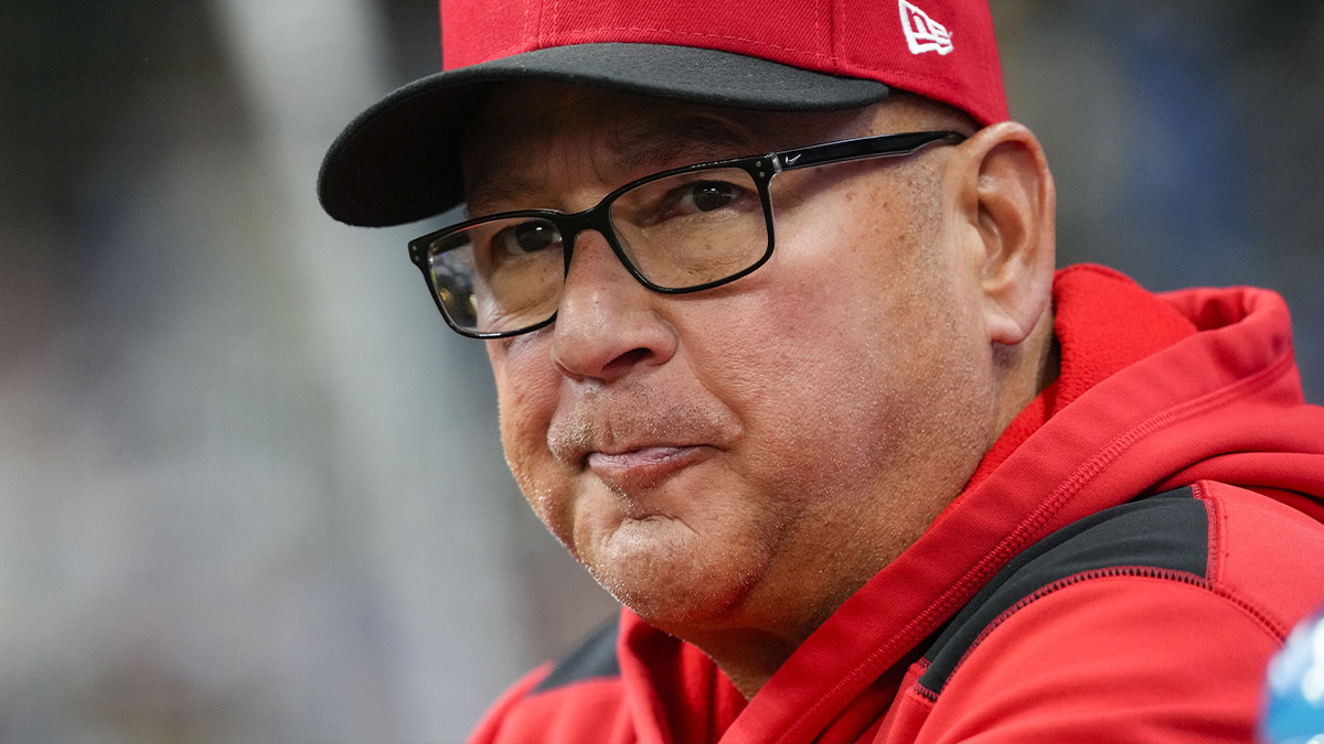 Cincinnati Reds manager Terry Francona (77) prior to the game against the Milwaukee Brewers at American Family Field.