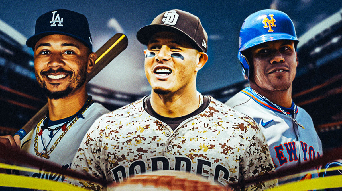 Juan Soto, Manny Machado, and Mookie Betts