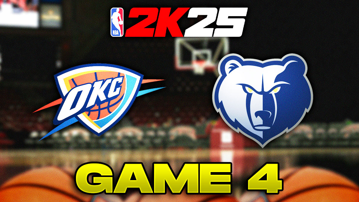 Thunder vs. Grizzlies Game 4 Results According to NBA 2K25