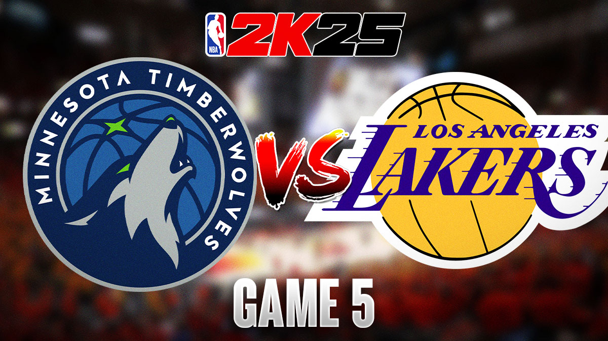 Timberwolves vs. Lakers Game 5 Results According to NBA 2K25