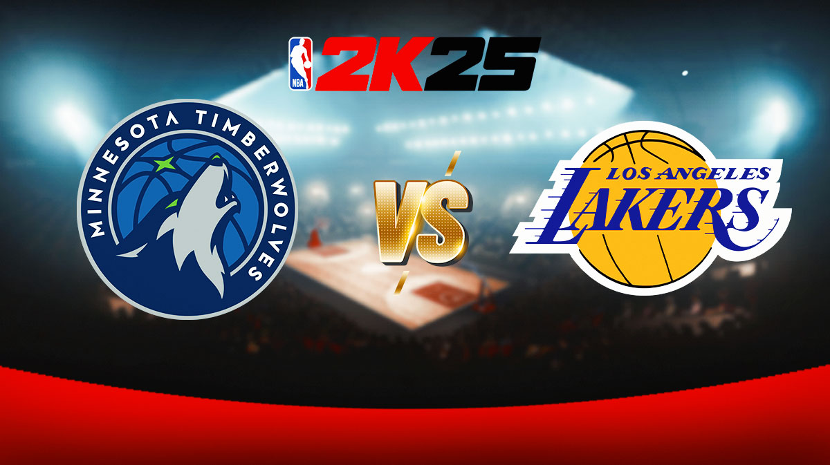 Timberwolves vs. Lakers Game 1 Results According to NBA 2K25